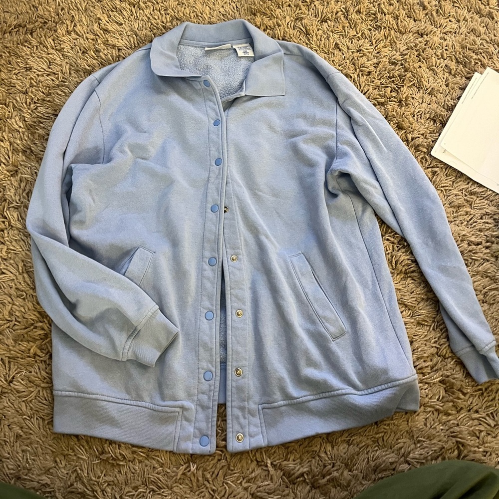 Blue Cardigan